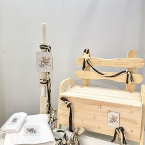 ΠΑΚΕΤΟ ΒΑΠΤΙΣΗΣ ΓΙΑ ΑΓΟΡΙ ΜΕ ΘΕΜΑ ΑΡΚΟΥΔΑΚΙ ΣΕ ΑΕΡΟΠΛΑΝΟ